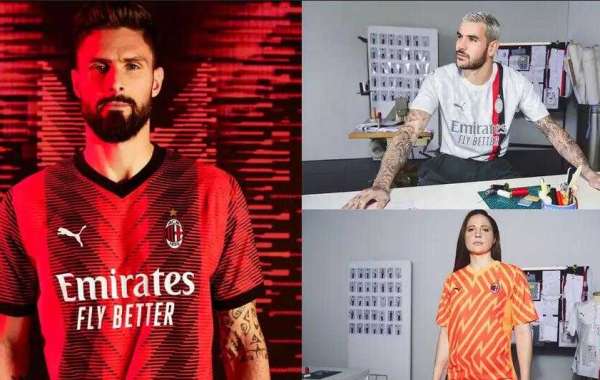 AC Milan 2023 2024 tretji komplet nogometni dresi prodaja